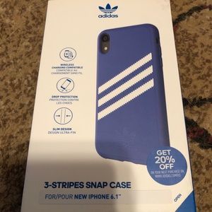 Adidas phone case for iPhone screen size 6.1”